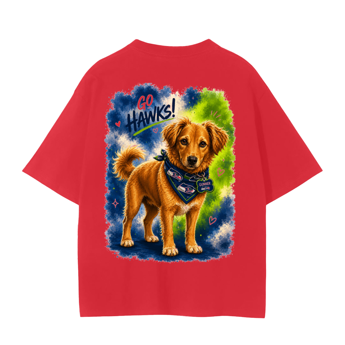 Seahawks Gunner- adult unisex Seamless T-Shirt