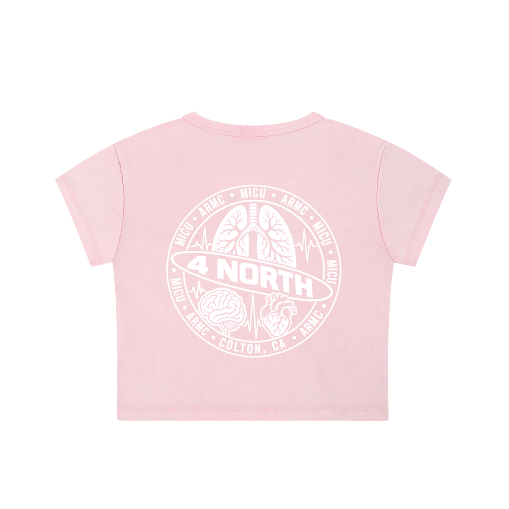 4 North- woman’s Snow Washed Crop Top
