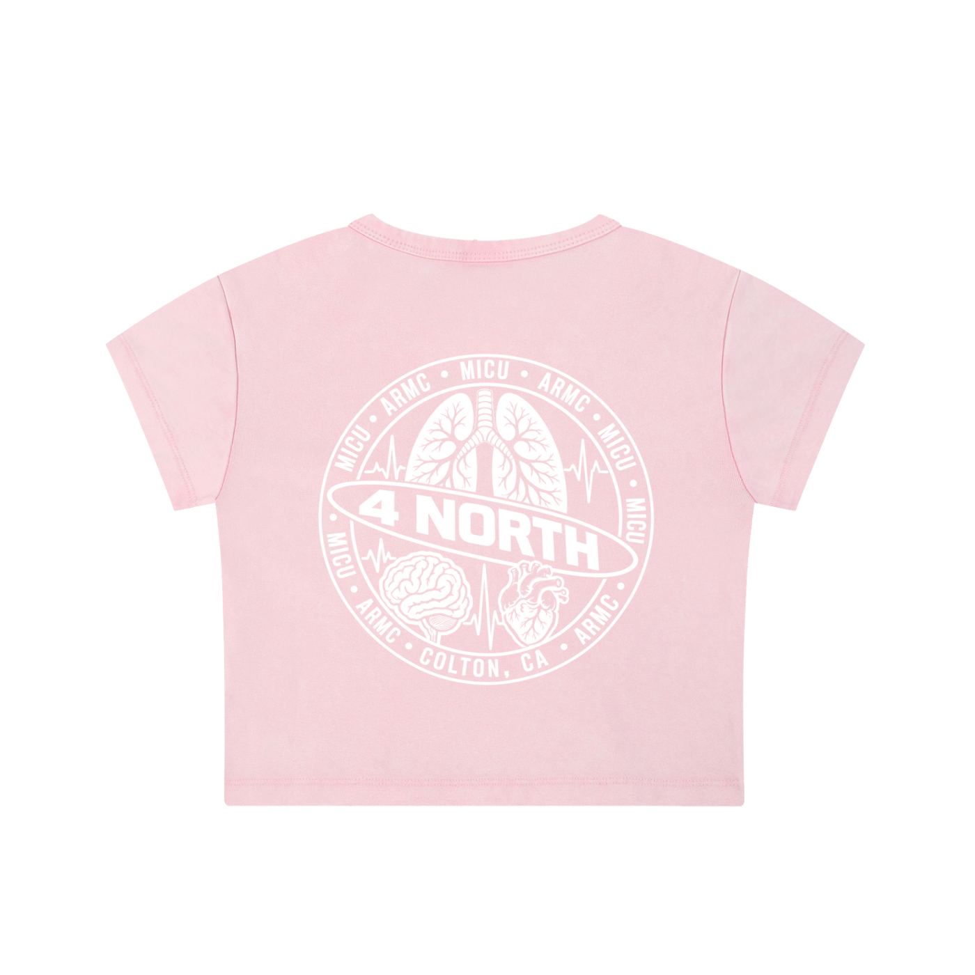 4 North- woman’s Snow Washed Crop Top