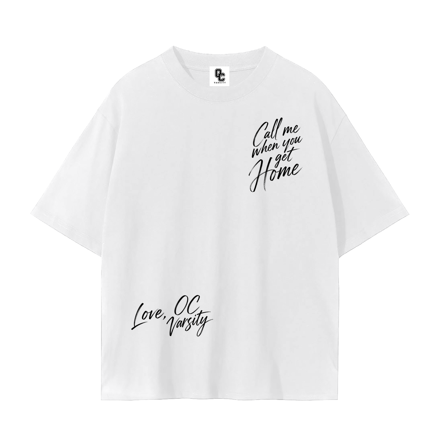 Call me when you get home- adult unisex Seamless T-Shirt