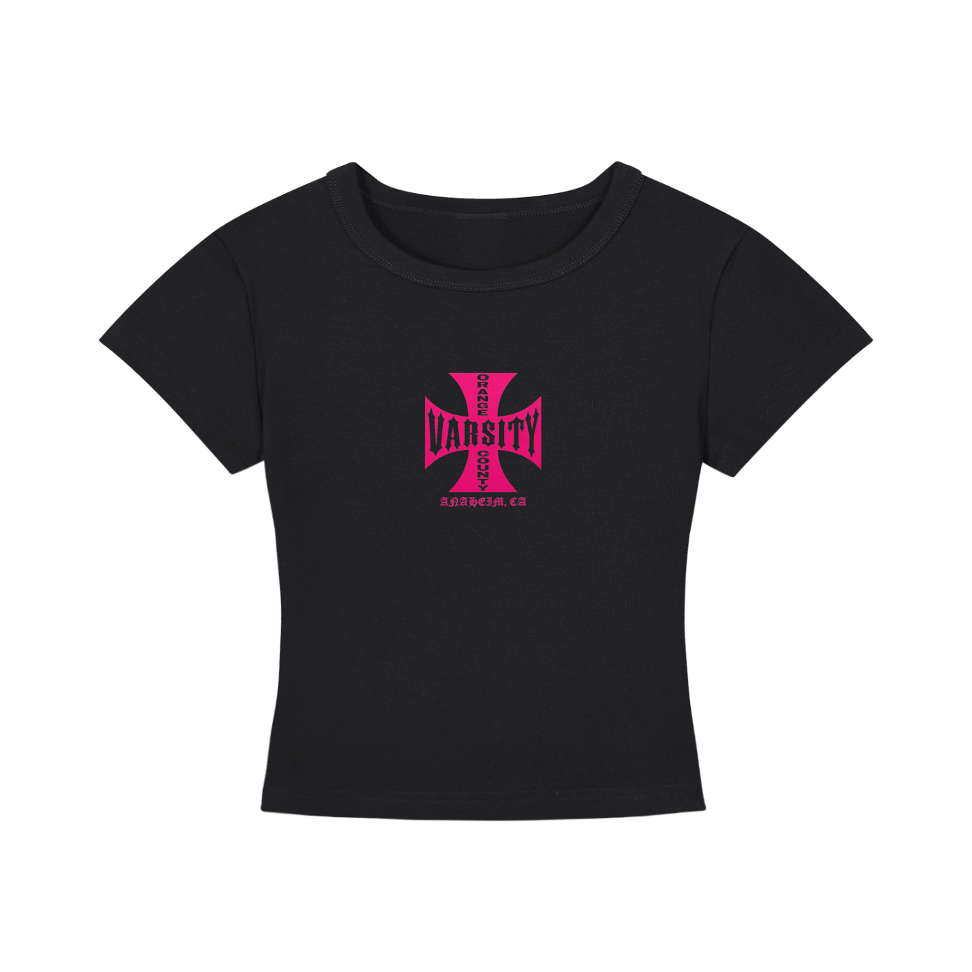 CHOPPERS OCVarsity-Women's Cropped T-Shirt