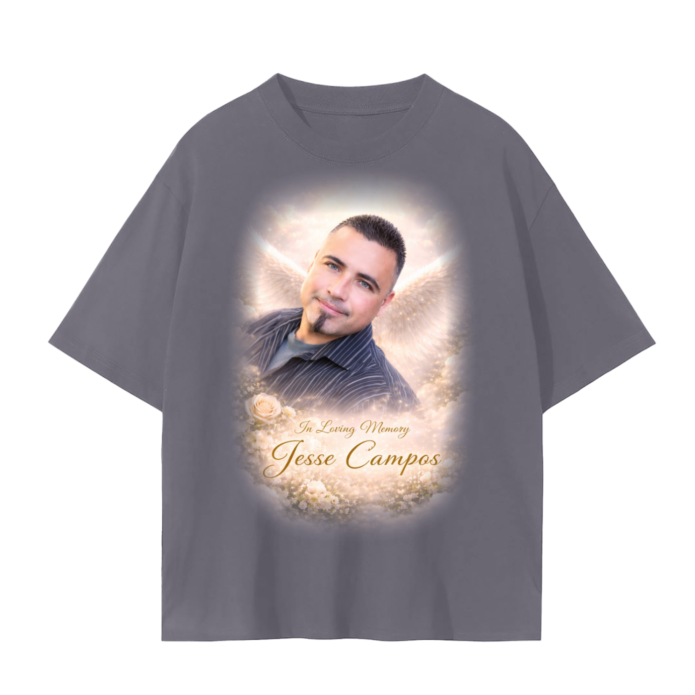 Custom Memorial “Jesse” - adult unisex Seamless T-Shirt
