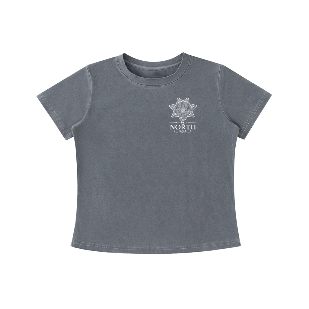 5 North- women’s Vintage Wash Slim Fit T-shirt