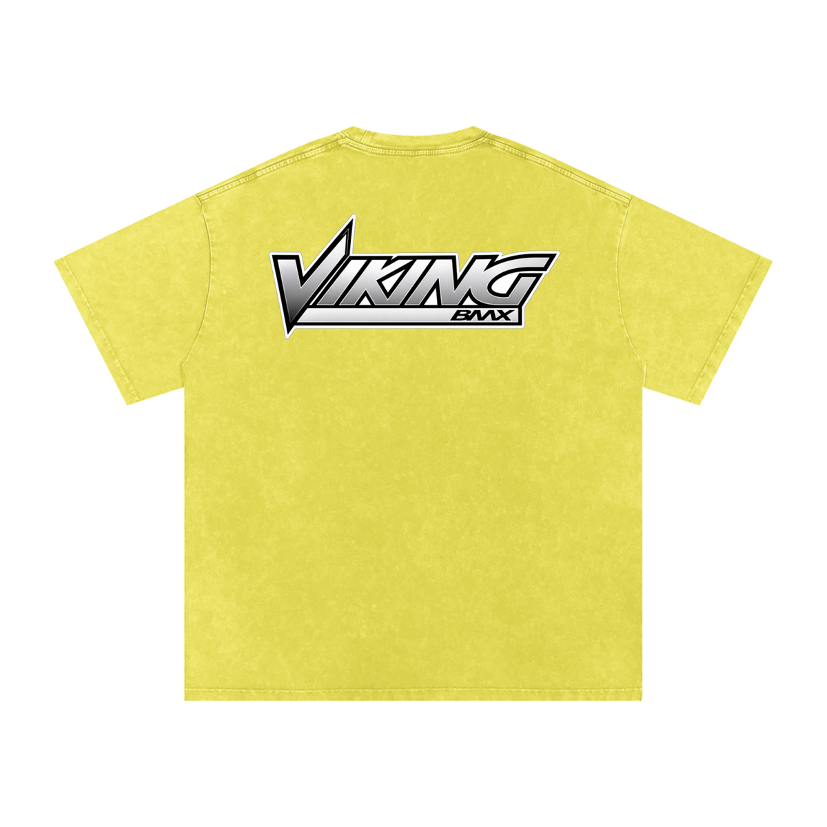 VIKING BMX- adult unisex Snow Washed Oversized Cotton T-Shirt