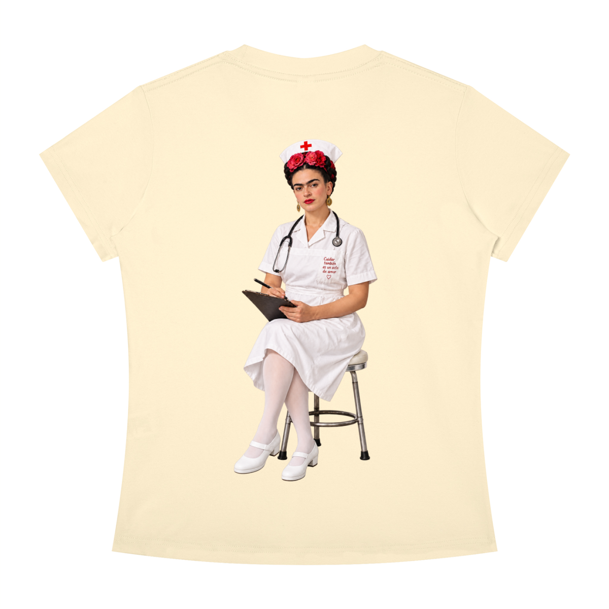 Cynthia custom- Women's Slim Fit Crewneck T-Shirt