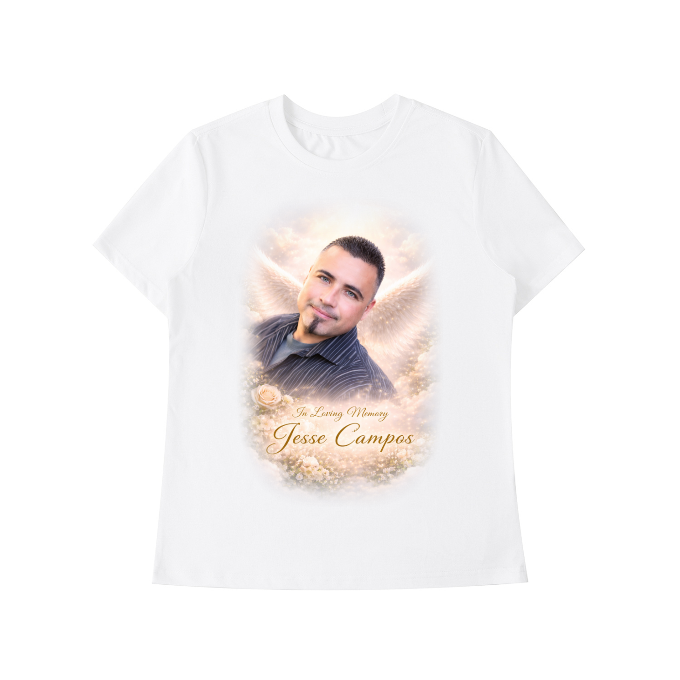 Custom Memorial ‘Jesse’ - adult women essential standard shoulder t-Shirt