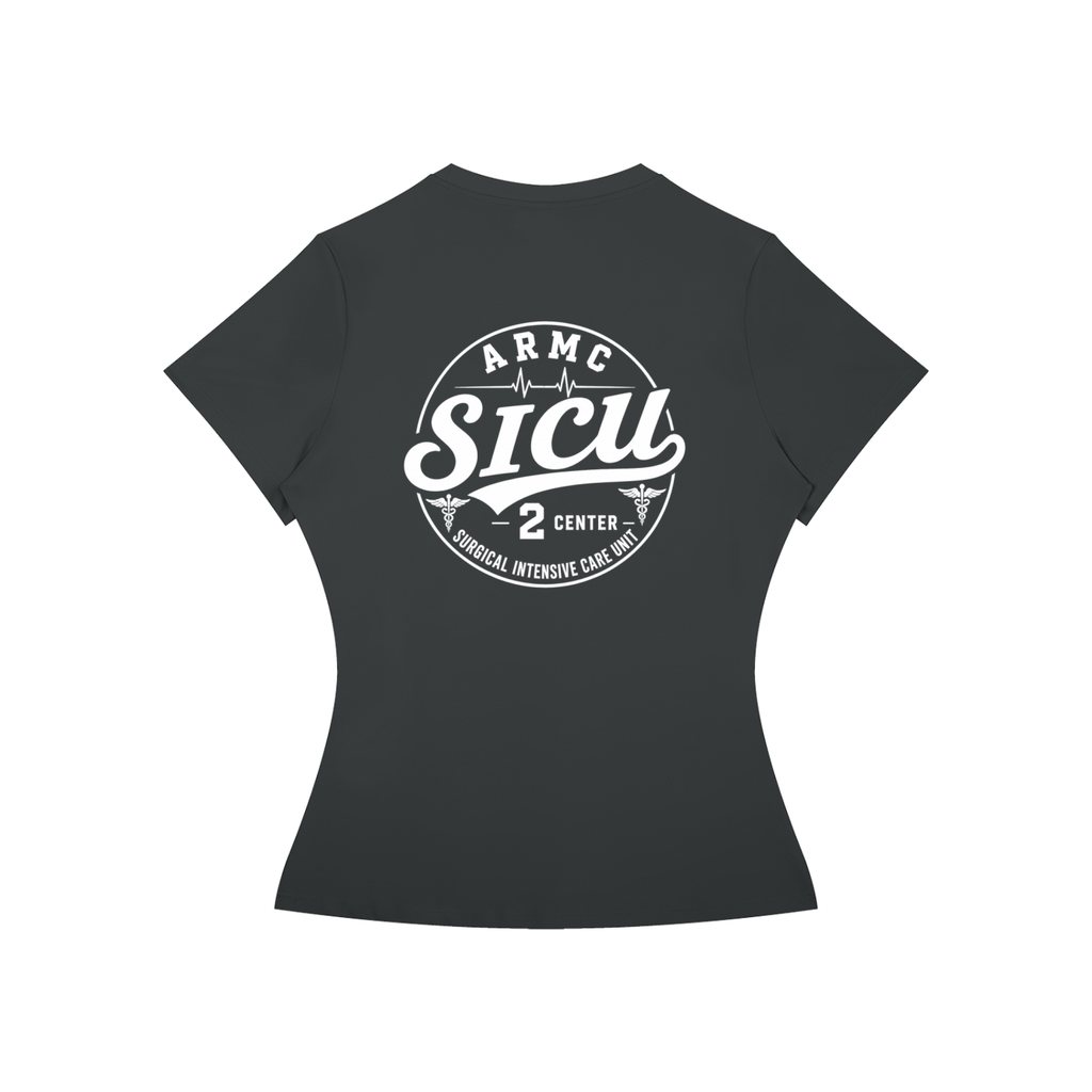 2 Center- Women’s Slim Fit Performance T-Shirt