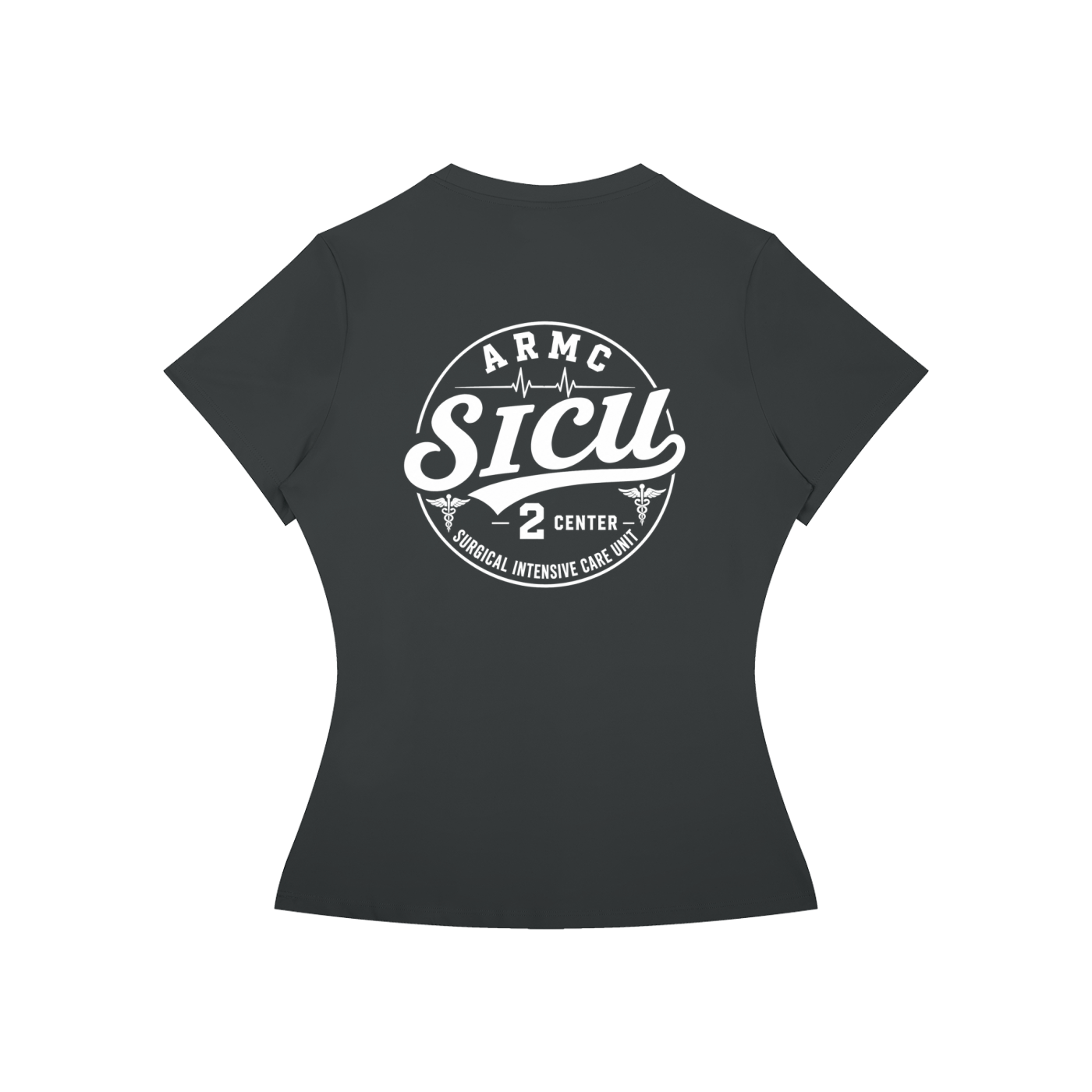 2 Center- Women’s Slim Fit Performance T-Shirt