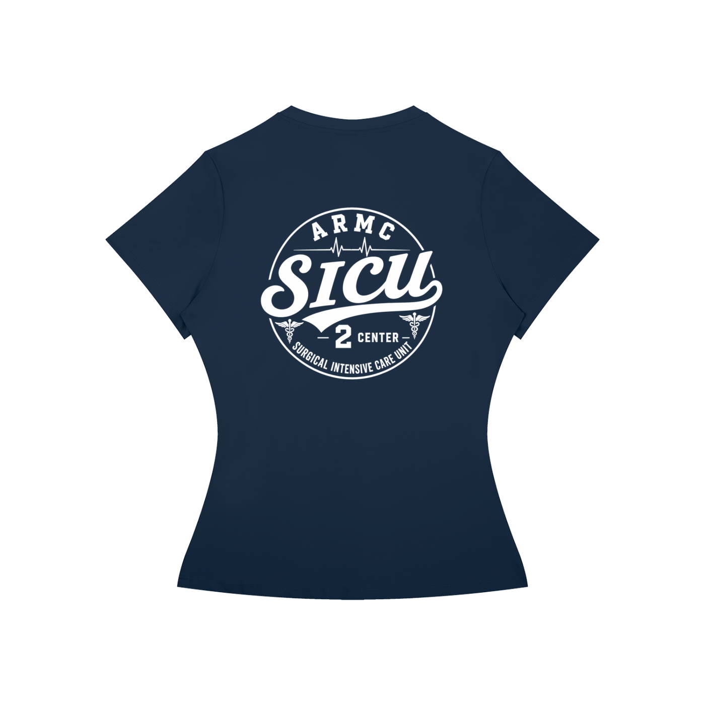 2 Center- Women’s Slim Fit Performance T-Shirt