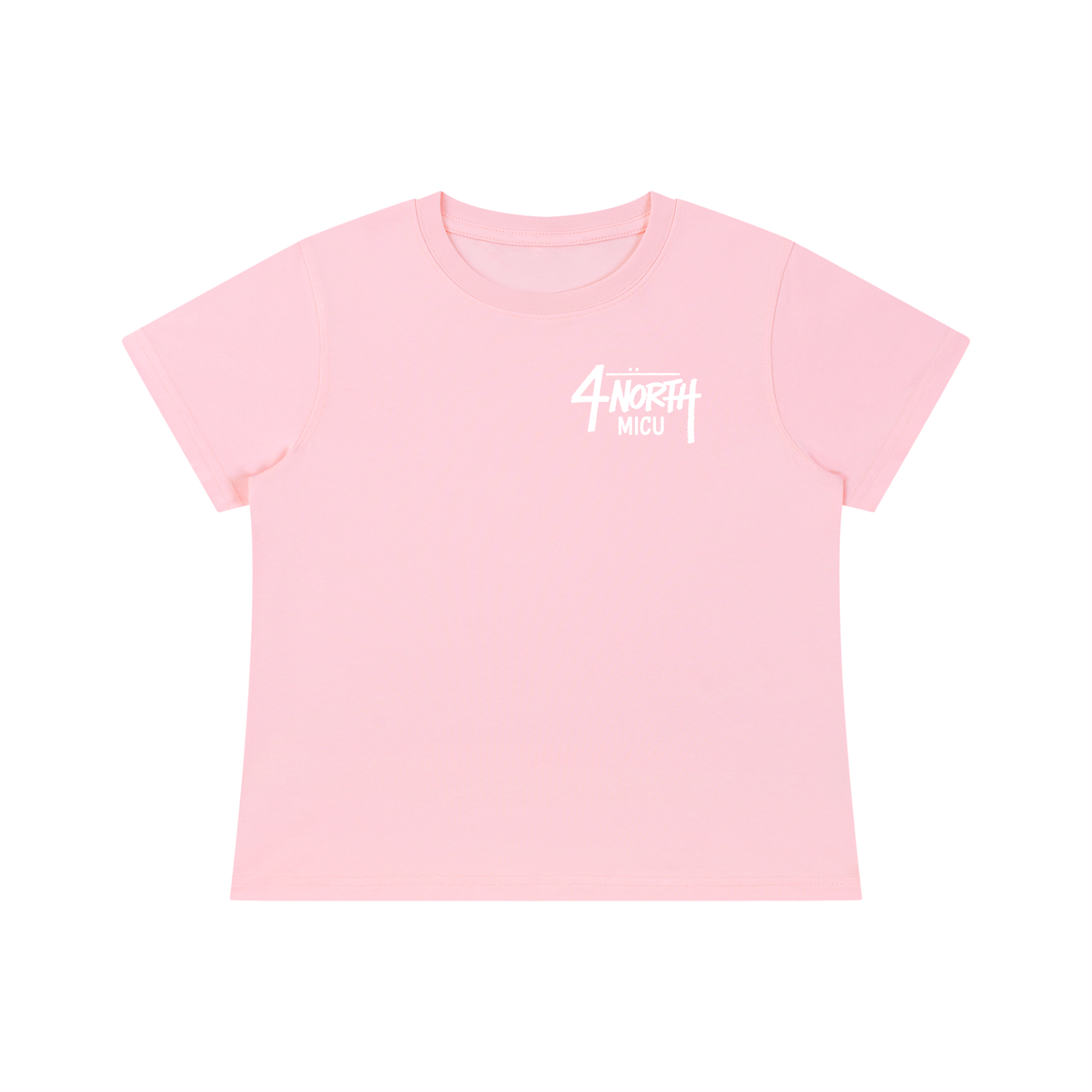 4 North White lettering- Women's Quick-Dry Baby T-Shirt