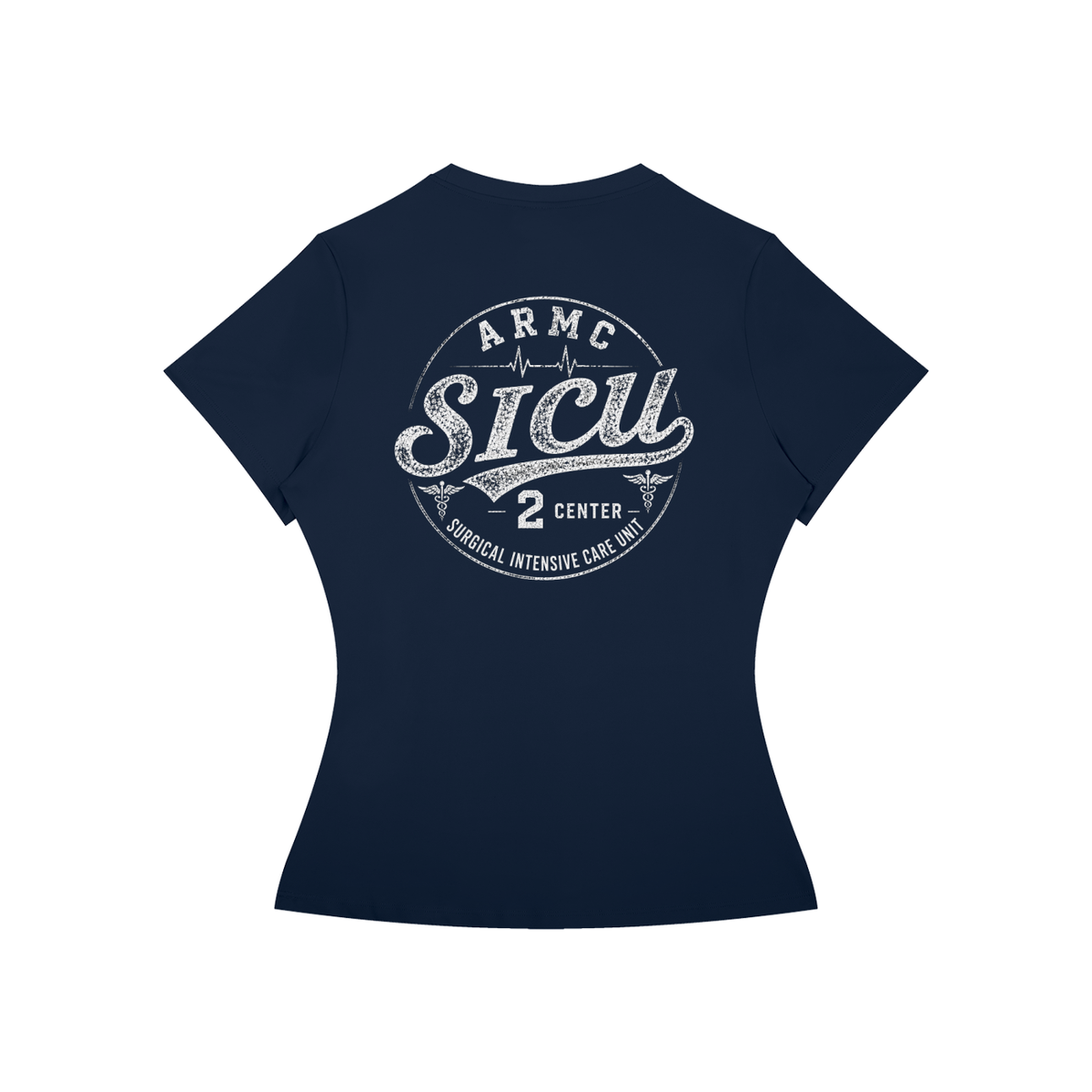 2 Center- Women’s Slim Fit Performance T-Shirt