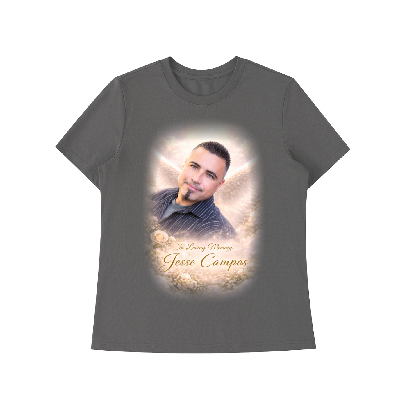 Custom Memorial ‘Jesse’ - adult women essential standard shoulder t-Shirt