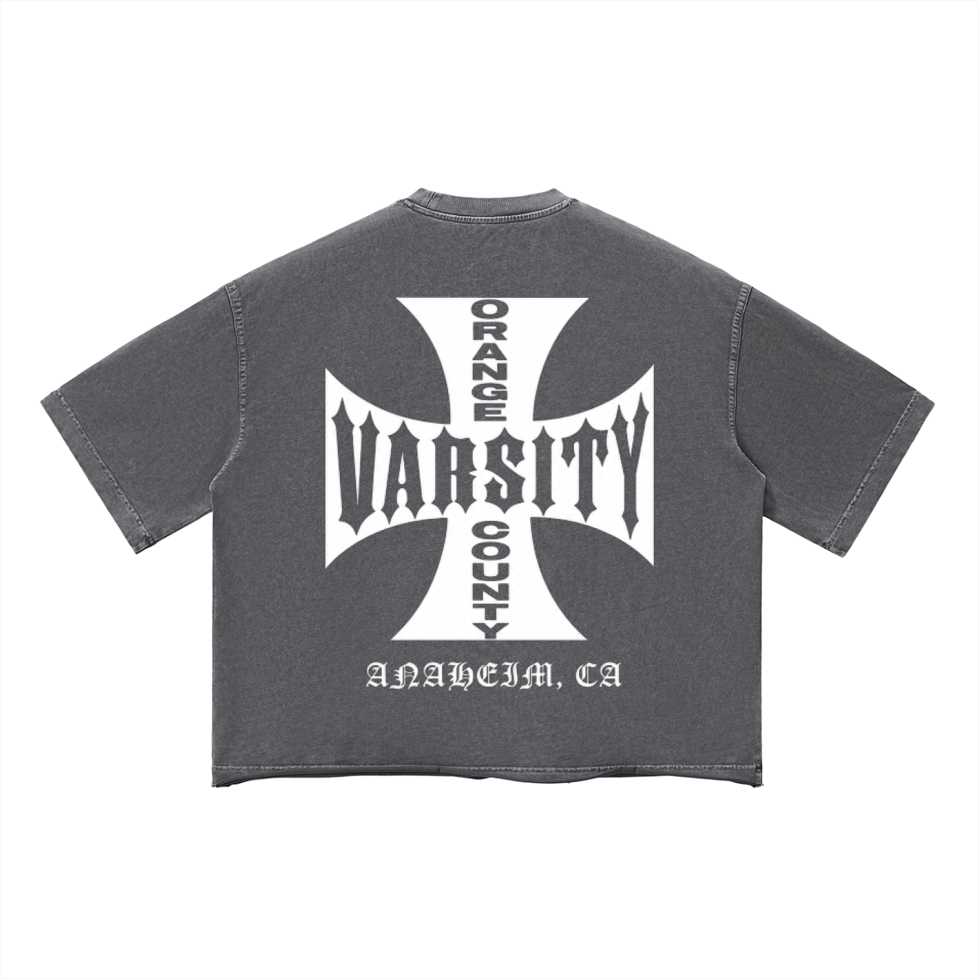 CHOPPERS OC VARSITY- adult unisex Vintage Wash Boxy T-Shirt