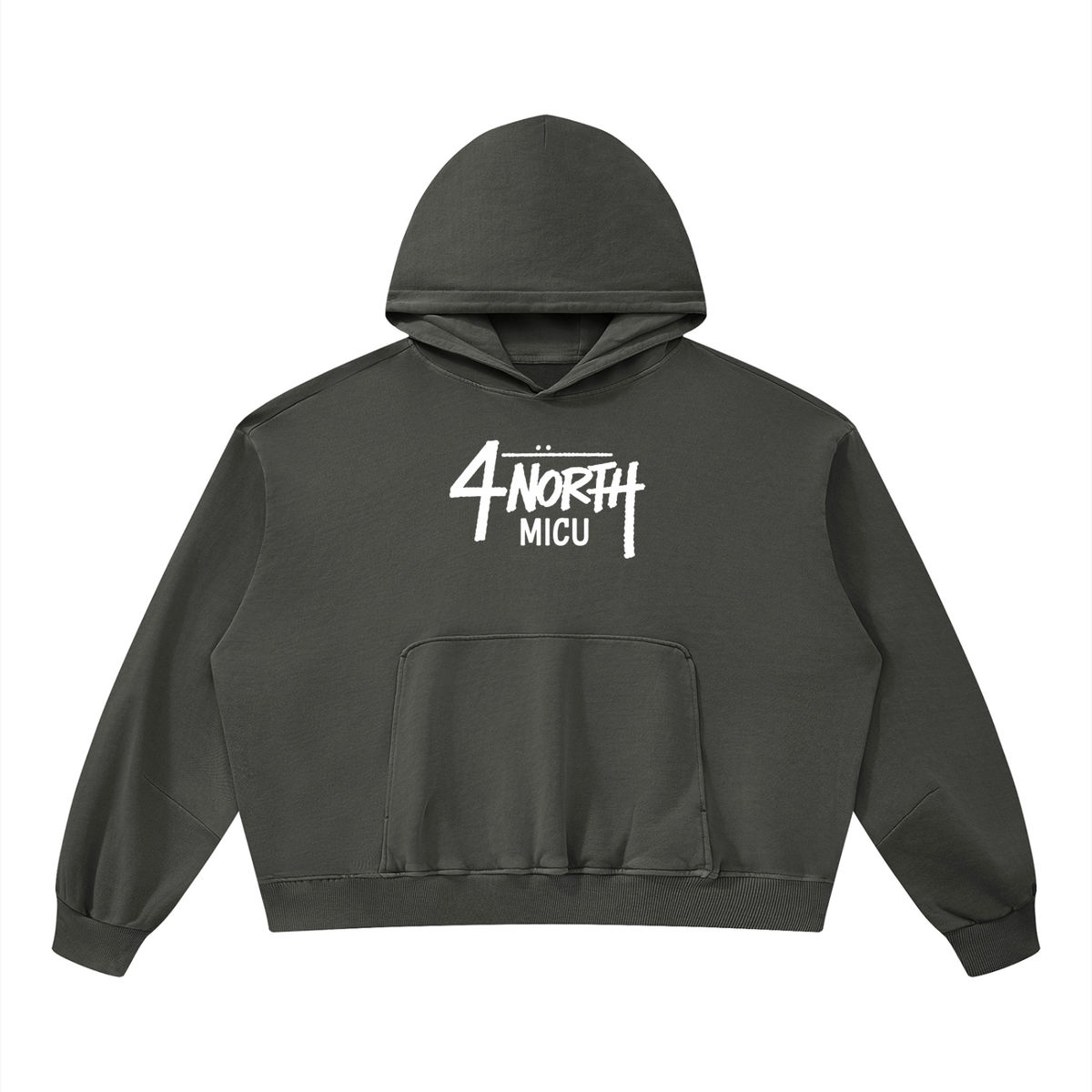 4 North- adult unisex Boxy Vintage Washed Hoodie