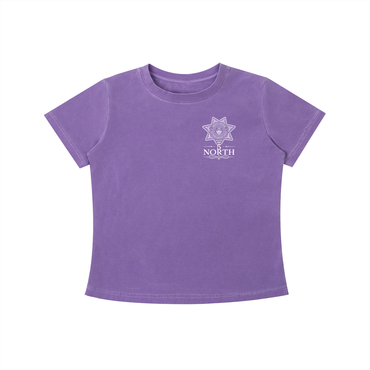 5 North- women’s Vintage Wash Slim Fit T-shirt