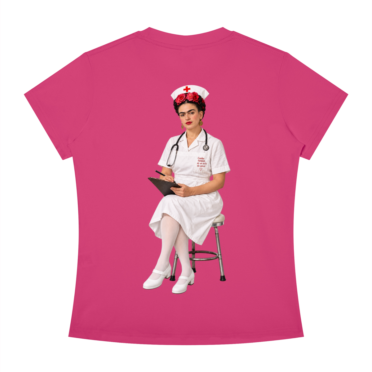 Cynthia custom- Women's Slim Fit Crewneck T-Shirt