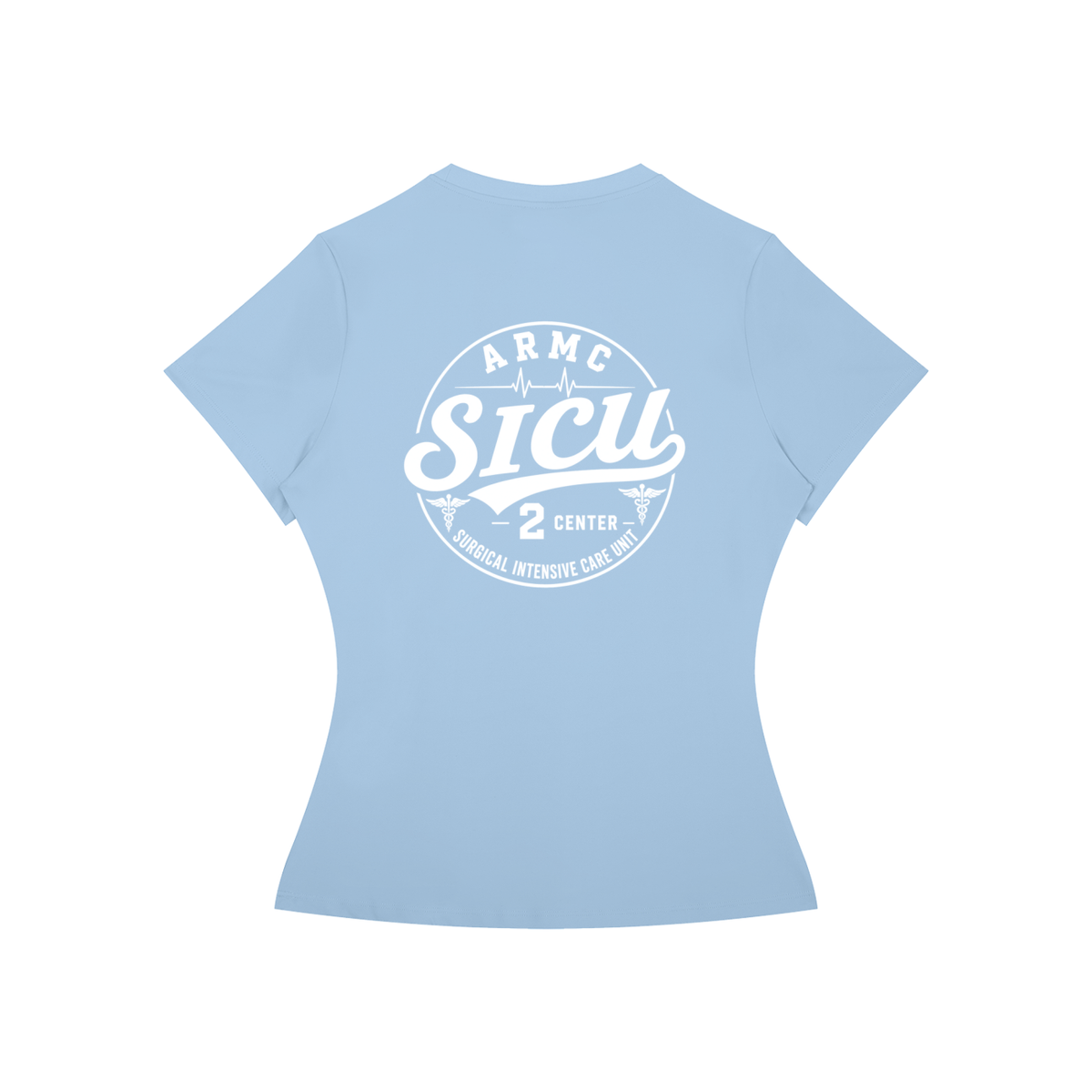2 Center- Women’s Slim Fit Performance T-Shirt