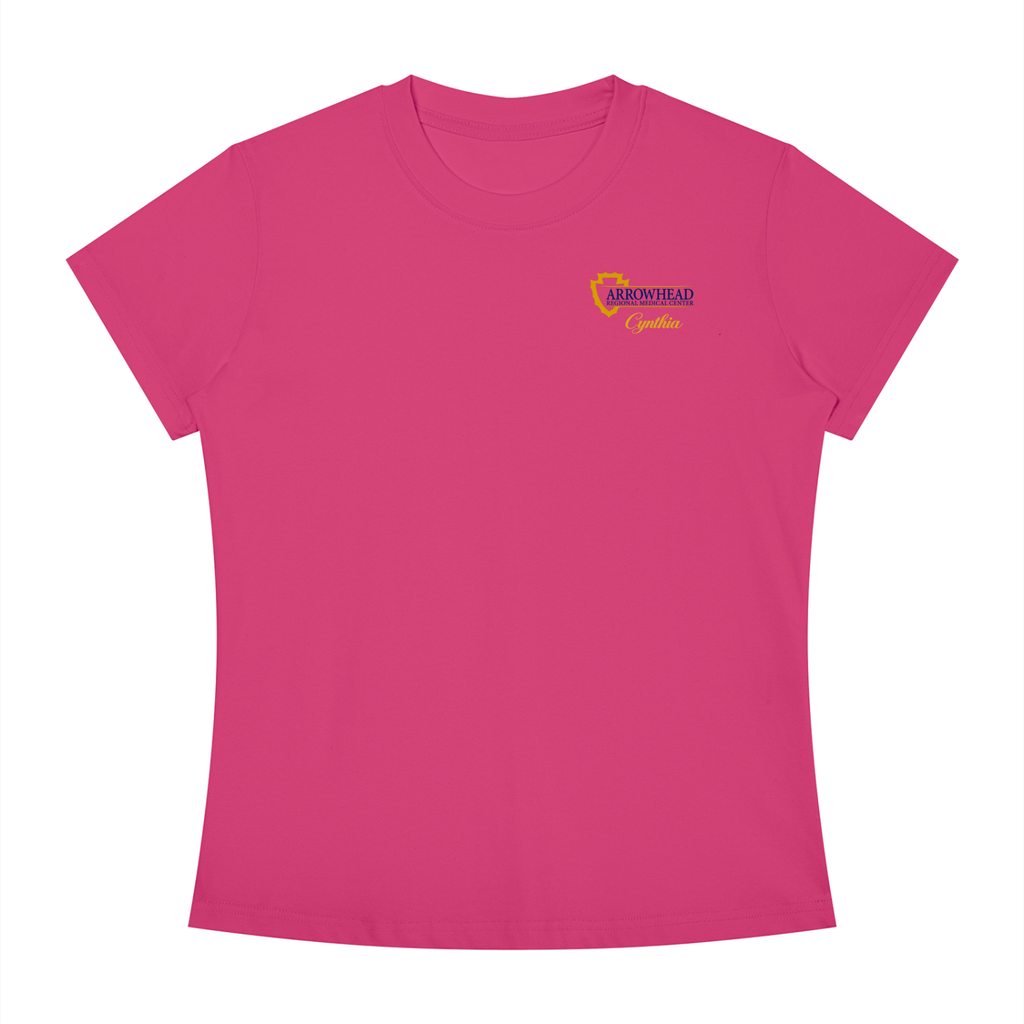 Cynthia custom- Women's Slim Fit Crewneck T-Shirt