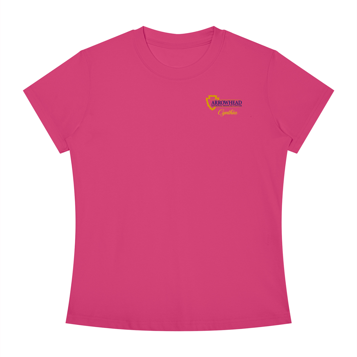 Cynthia custom- Women's Slim Fit Crewneck T-Shirt