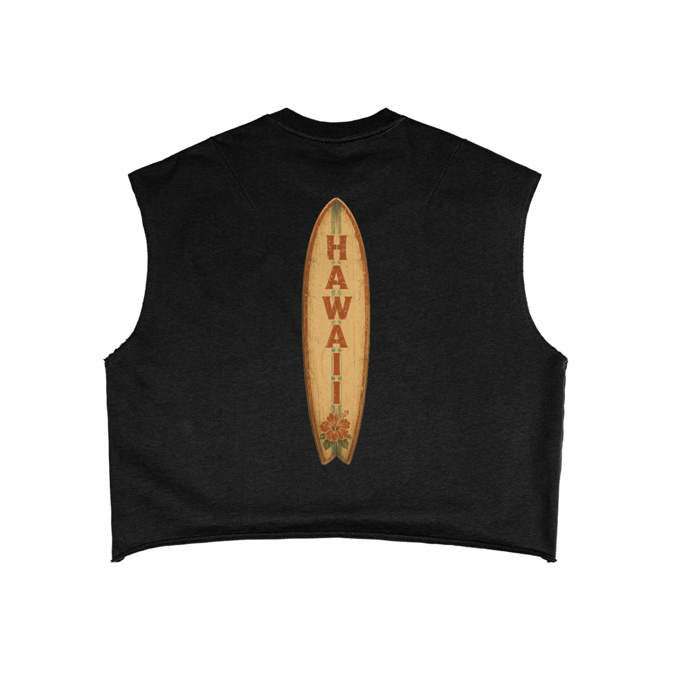 Pipeline surf- adult unisex French Terry Boxy Tank Top