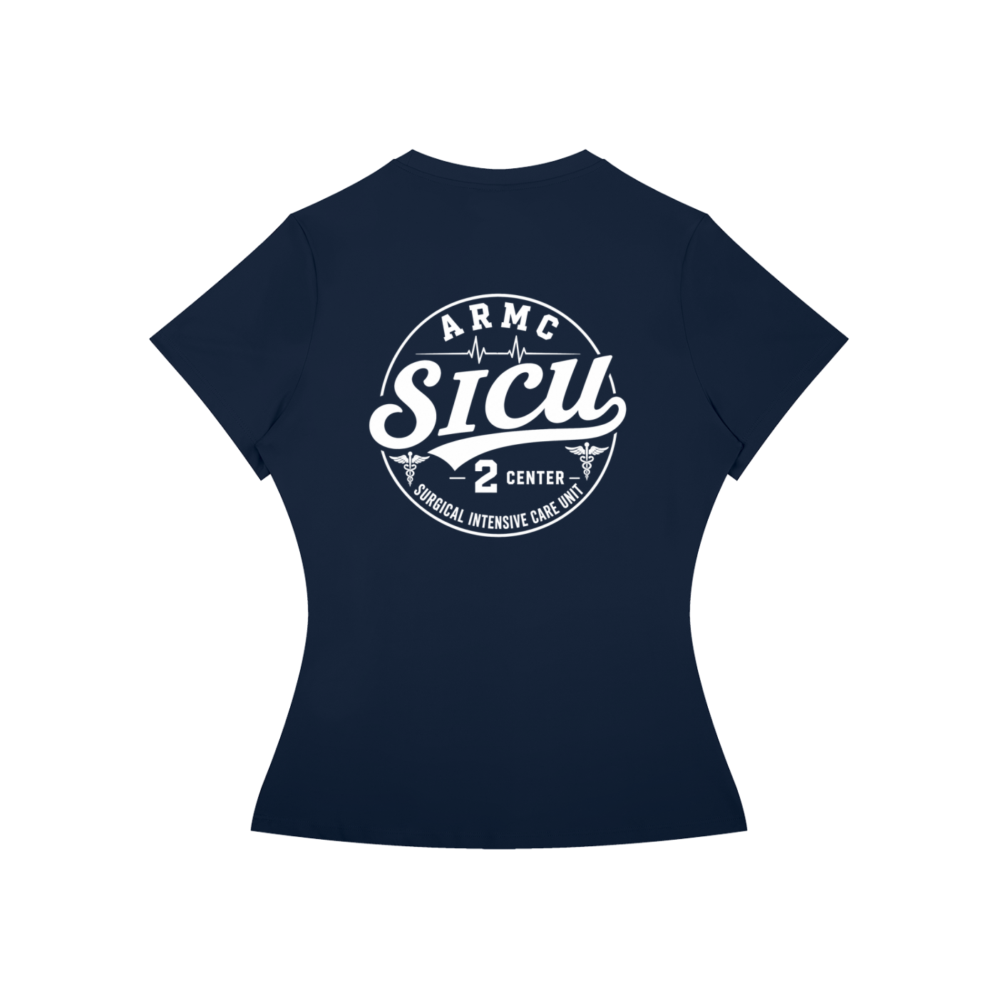 2 Center- Women’s Slim Fit Performance T-Shirt