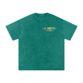 3 South Mother Baby- adult unisex Snow Washed Oversized Cotton T-Shirt