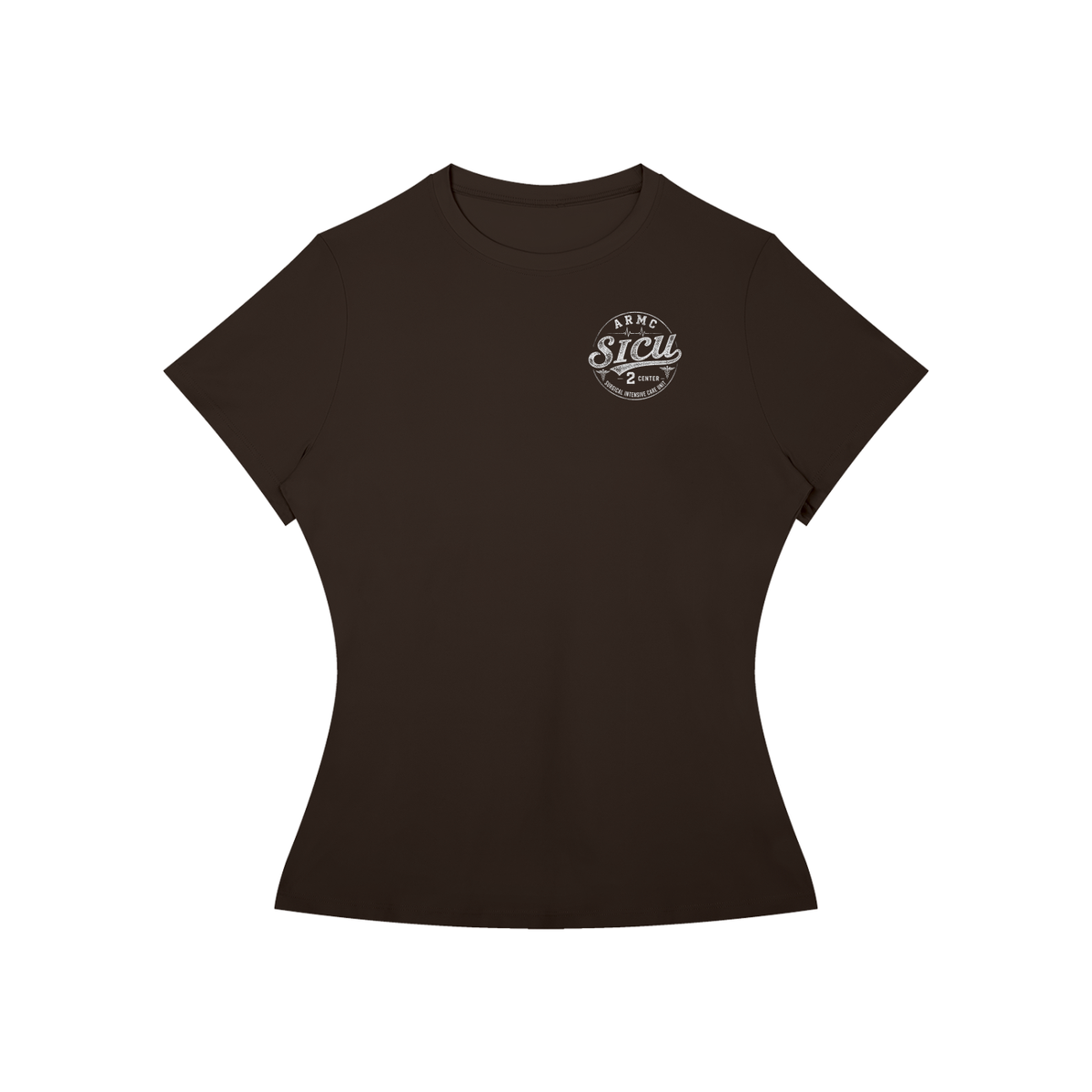 2 Center- Women’s Slim Fit Performance T-Shirt