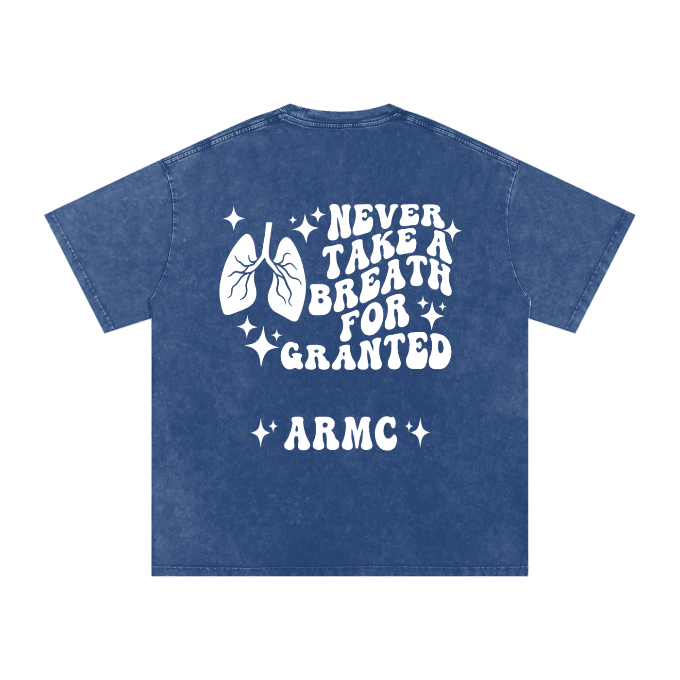 Respiratory Therapy- adult unisex Snow Washed Oversized Cotton T-Shirt