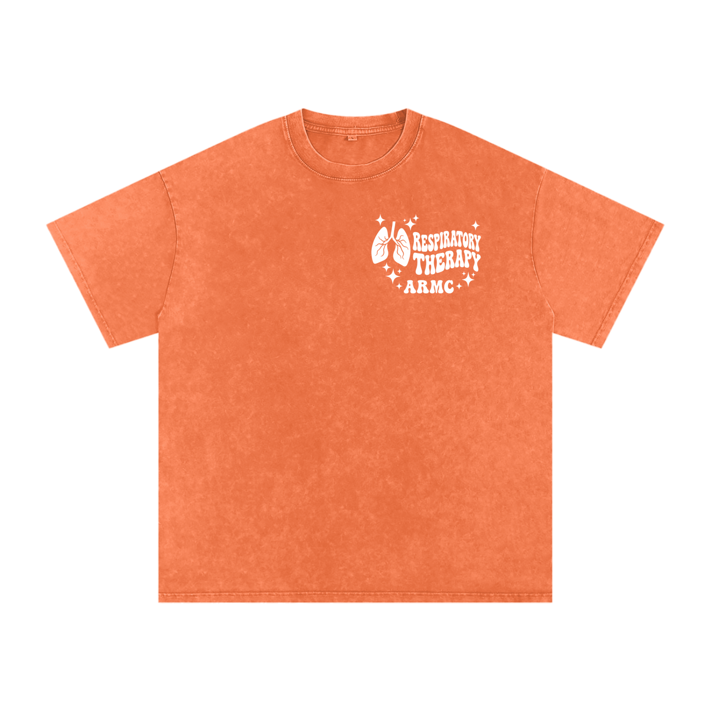 Respiratory Therapy- adult unisex Snow Washed Oversized Cotton T-Shirt