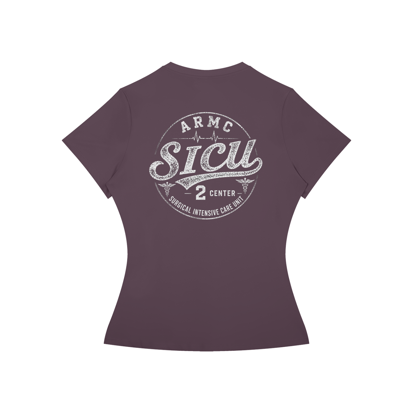 2 Center- Women’s Slim Fit Performance T-Shirt