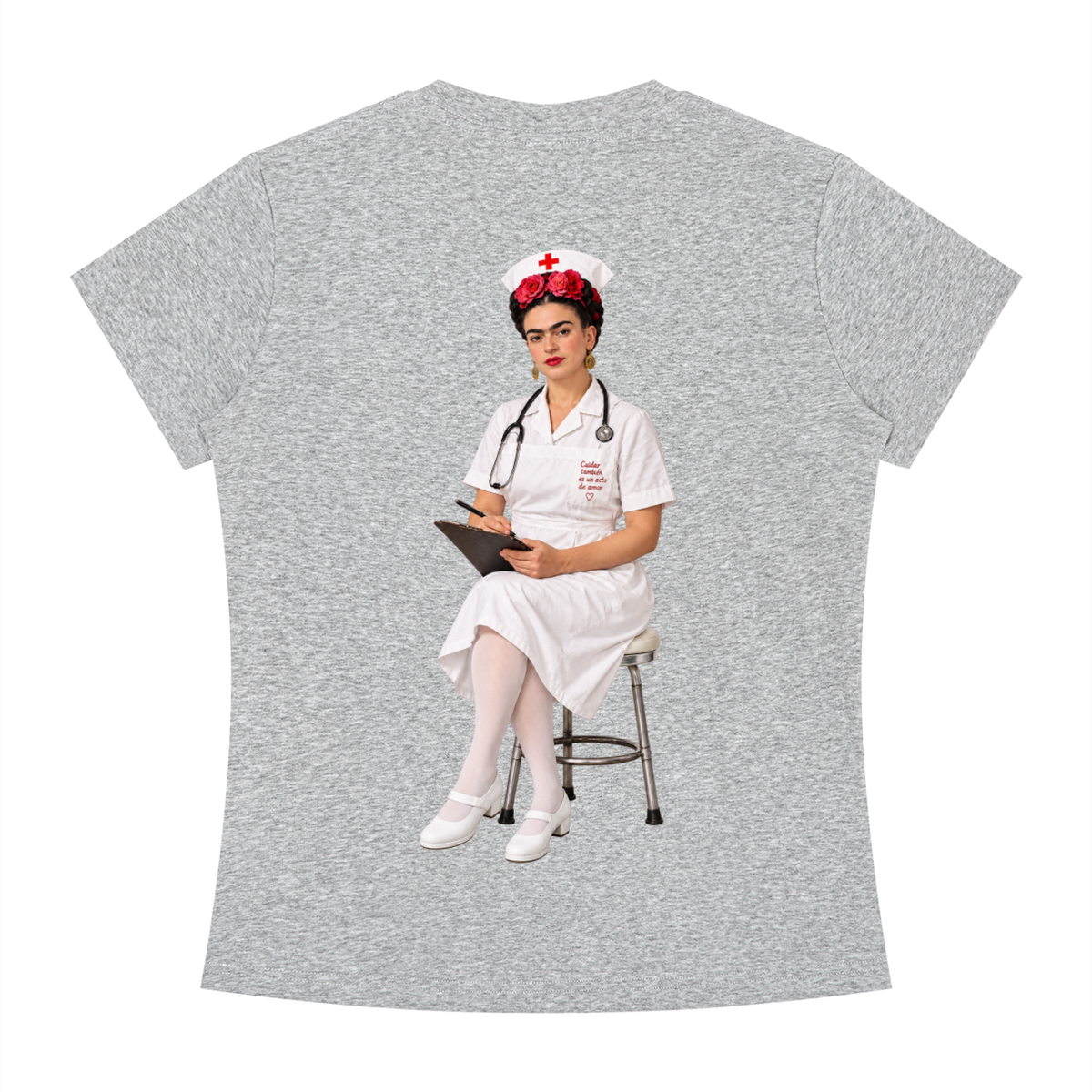 Cynthia custom- Women's Slim Fit Crewneck T-Shirt