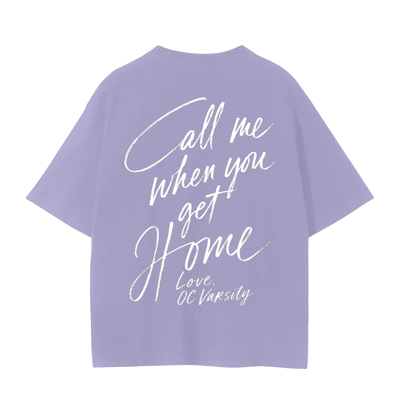 Call me when you get Home- adult unisex Seamless T-Shirt