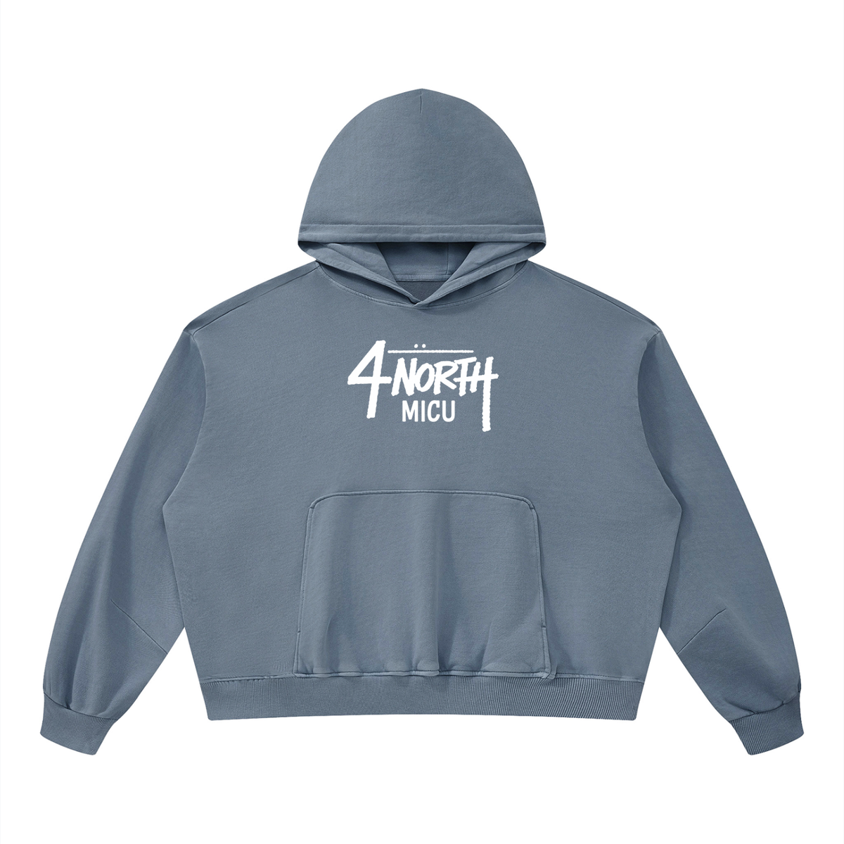 4 North- adult unisex Boxy Vintage Washed Hoodie