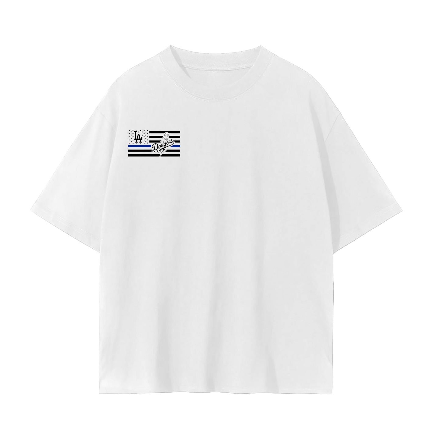 “Dodgers Thin Blue Line”-adult unisex Unisex Seamless T-Shirt