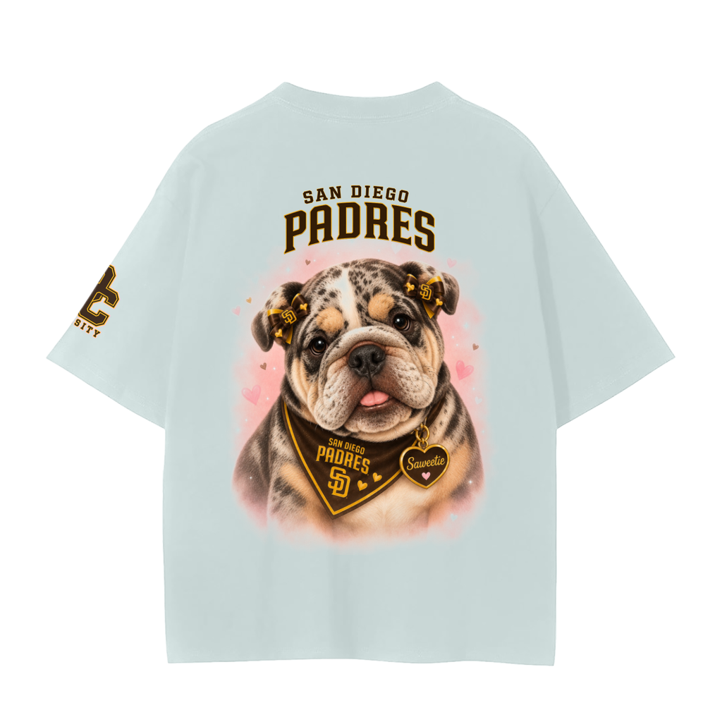 “San Diego Padres Saweetie”- adult unisex Seamless T-Shirt