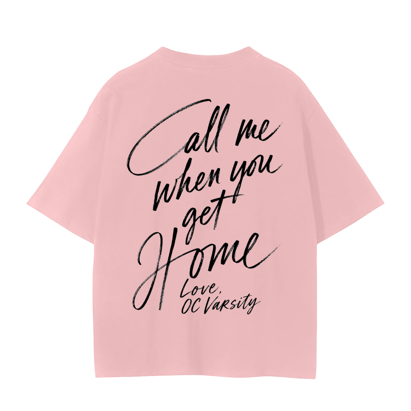 Call me when you get home- adult unisex Seamless T-Shirt