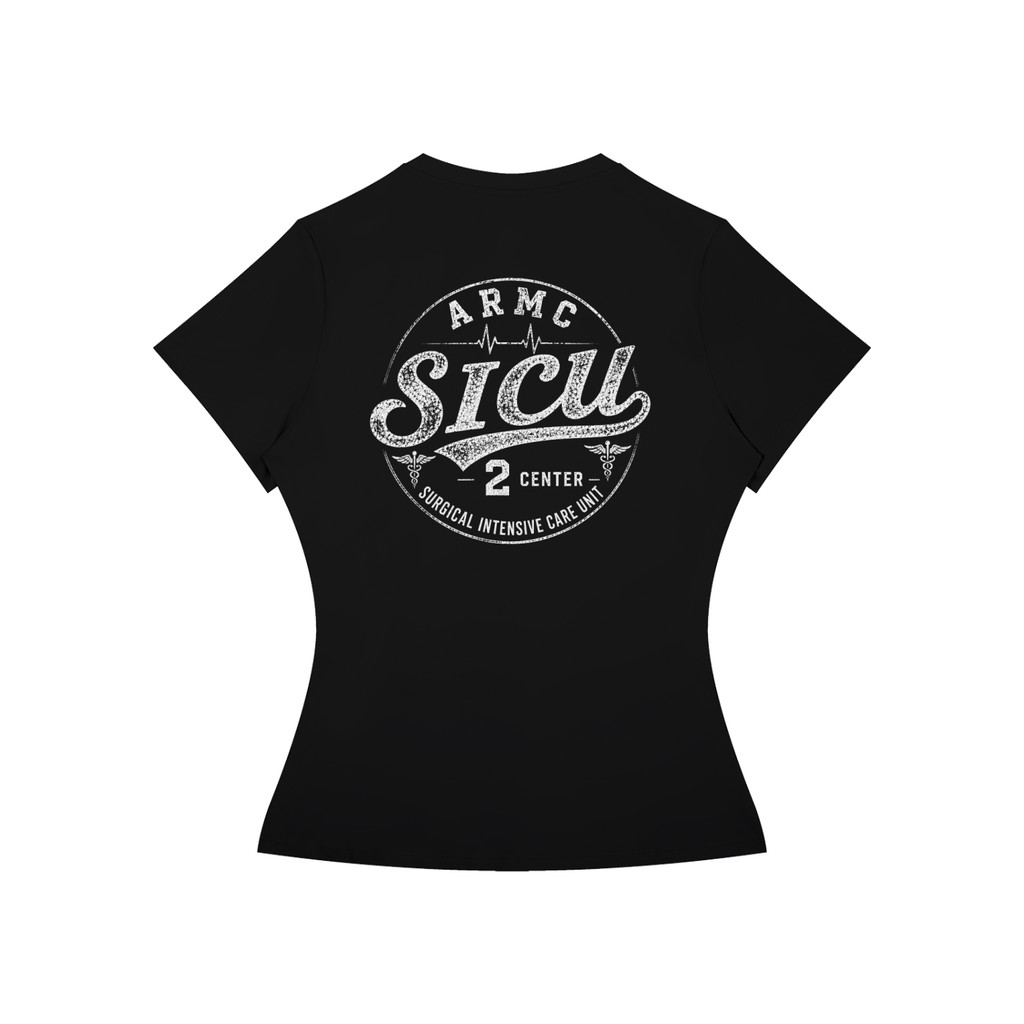 2 Center- Women’s Slim Fit Performance T-Shirt