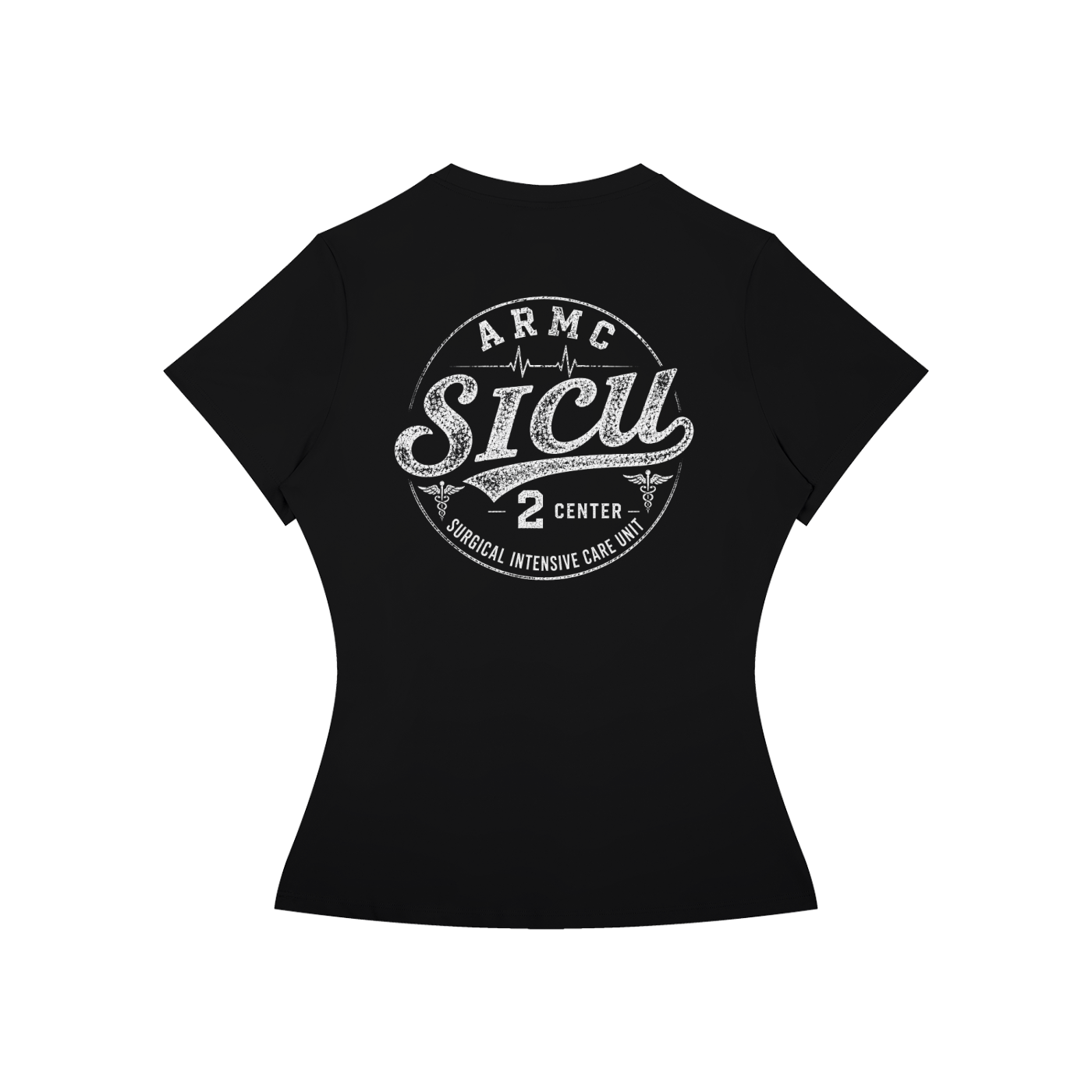 2 Center- Women’s Slim Fit Performance T-Shirt