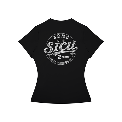2 Center- Women’s Slim Fit Performance T-Shirt