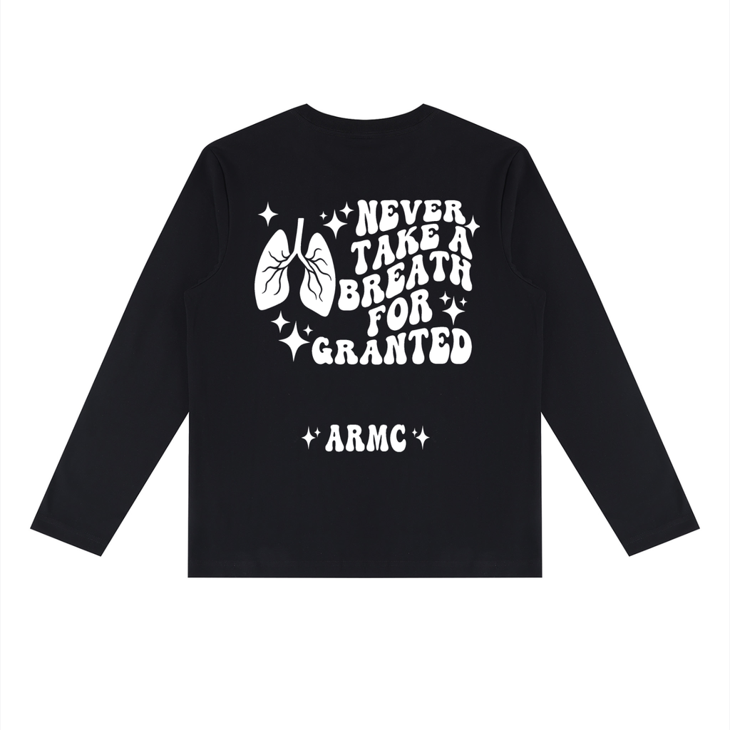 Respiratory Therapy- adult unisex Heavyweight Long Sleeve T-Shirt