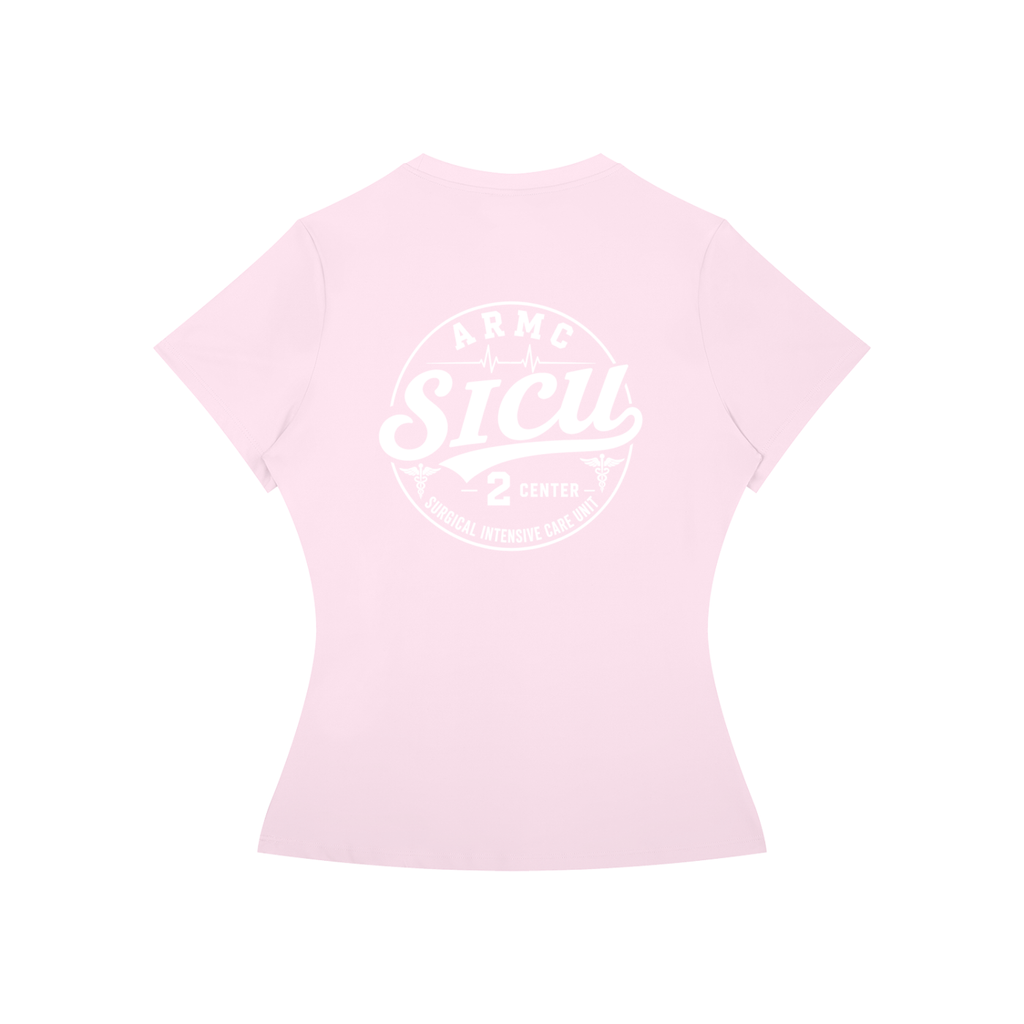 2 Center- Women’s Slim Fit Performance T-Shirt