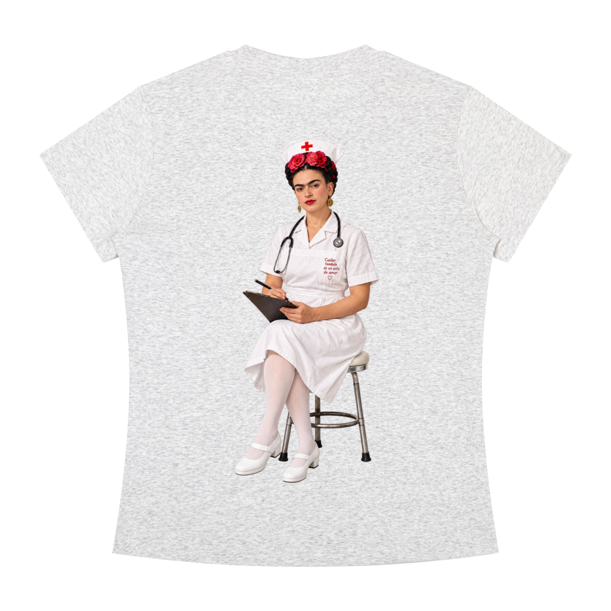 Cynthia custom- Women's Slim Fit Crewneck T-Shirt