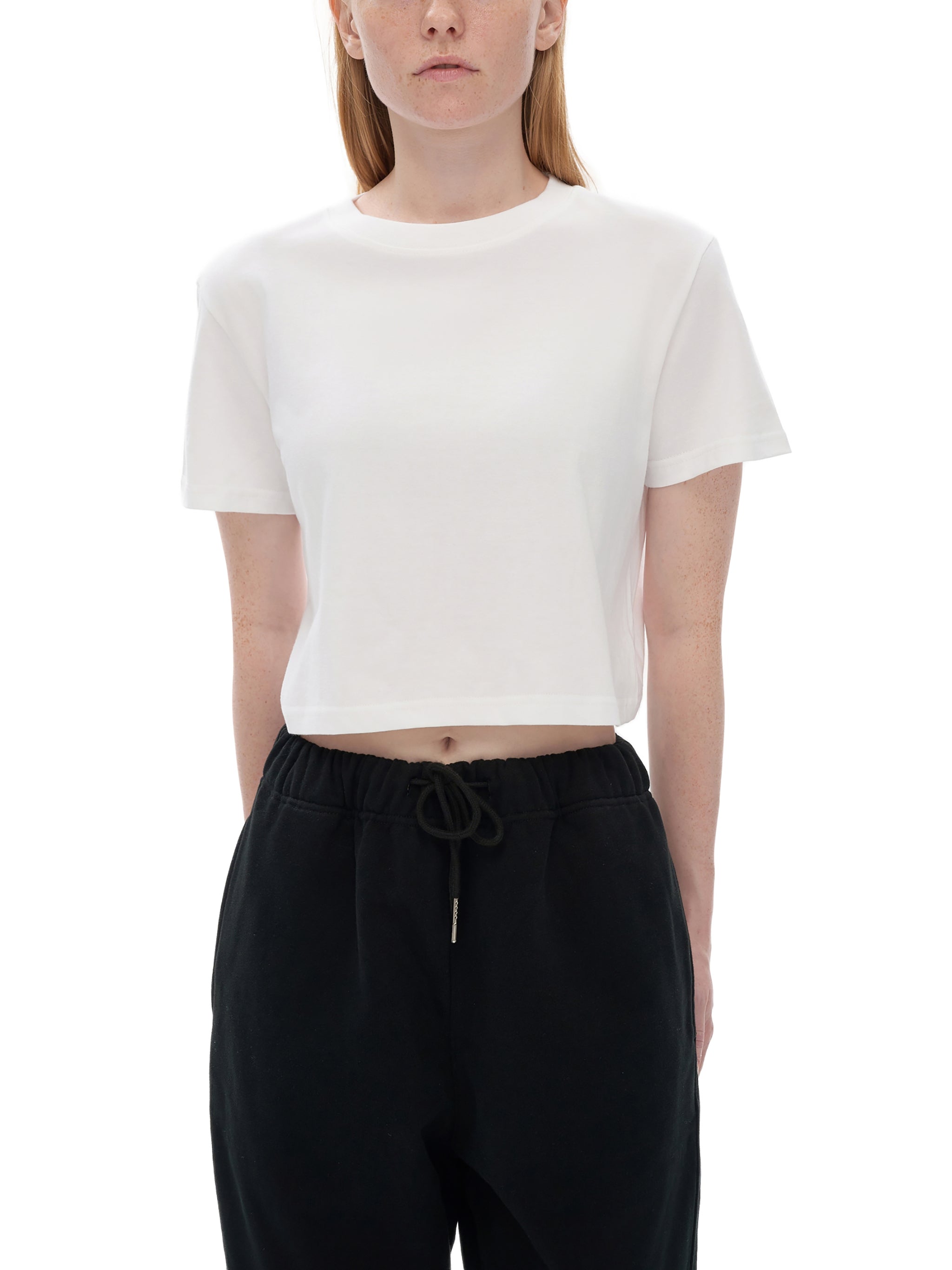 Cleo Pet tee -  women adult Crop Baby Tee Seamless T-Shirt - 200 GSM