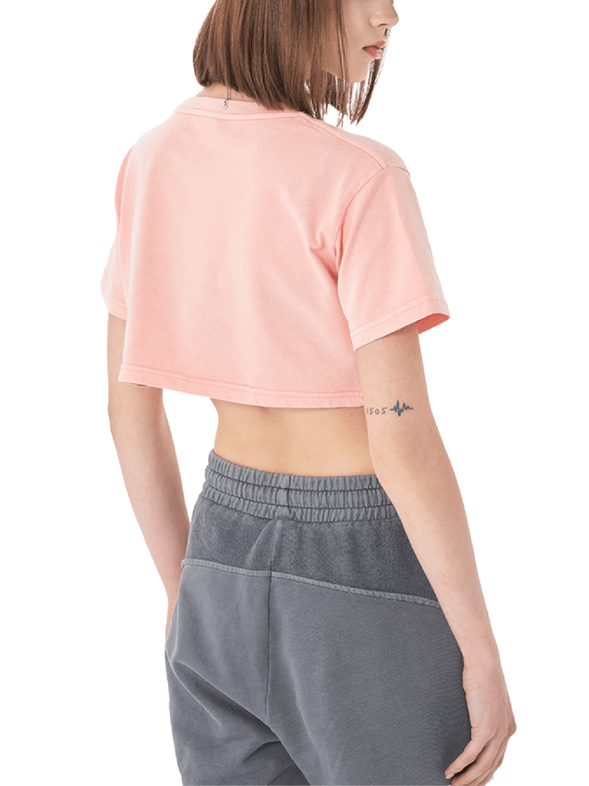 4 North- women’s Snow Washed Crop Top