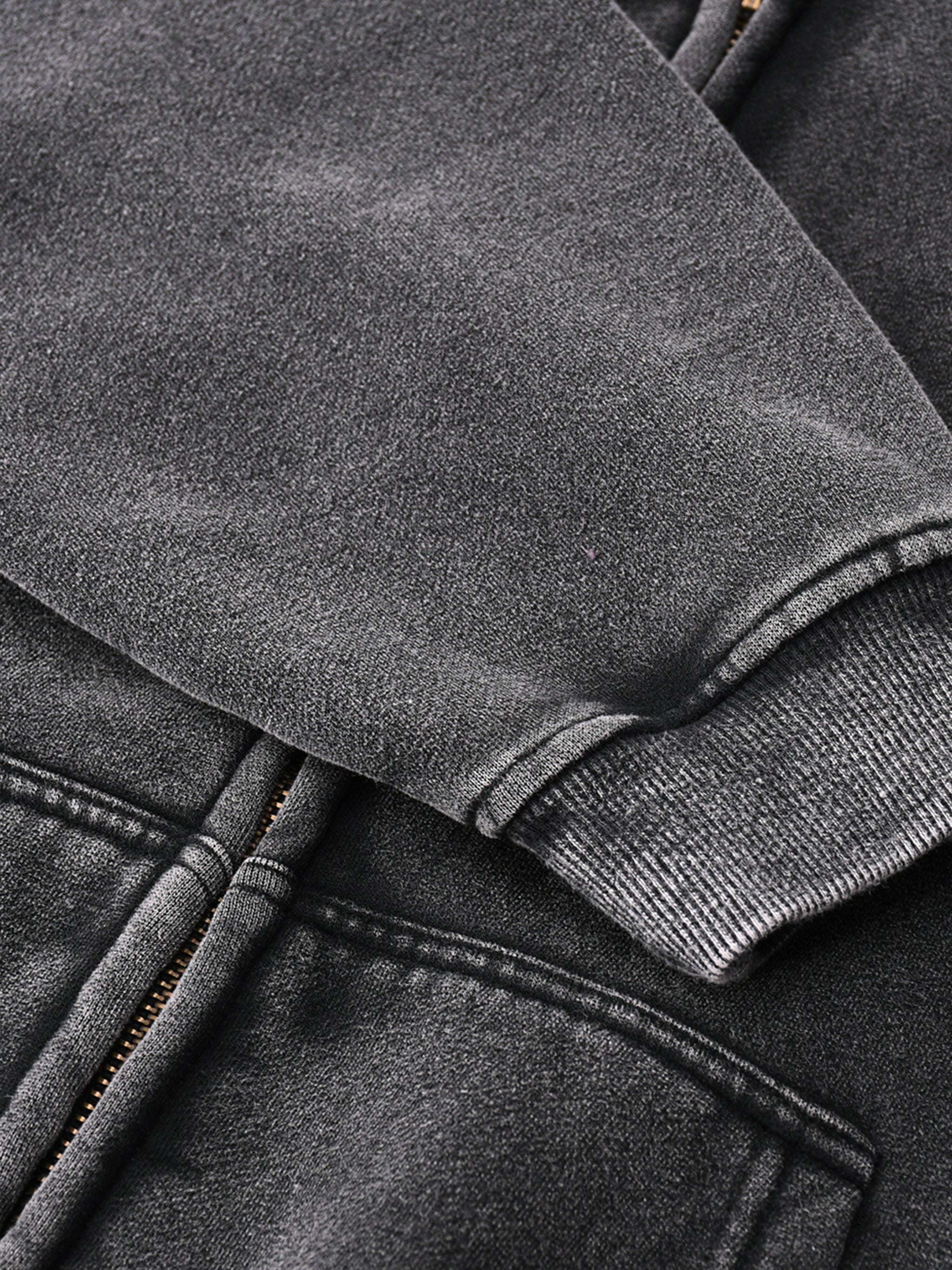 NURSING- Zip-Through Boxy Fleece Hoodie