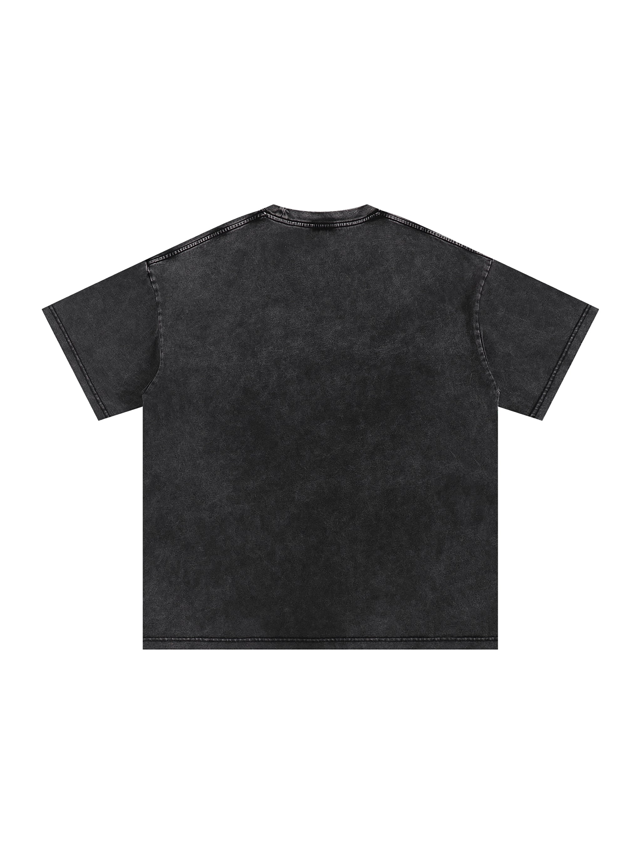 GENIUS 50:20- Snow Washed Oversized Cotton T-Shirt