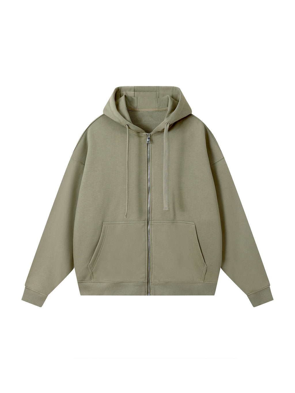 2 Center SICU- adult unisex Drop-Shoulder Zip Up Hoodie