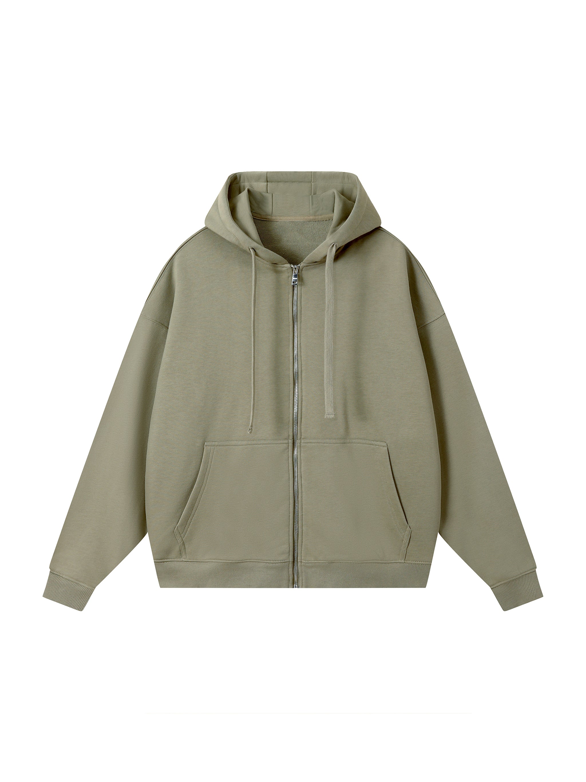 2 Center SICU- adult unisex Drop-Shoulder Zip Up Hoodie