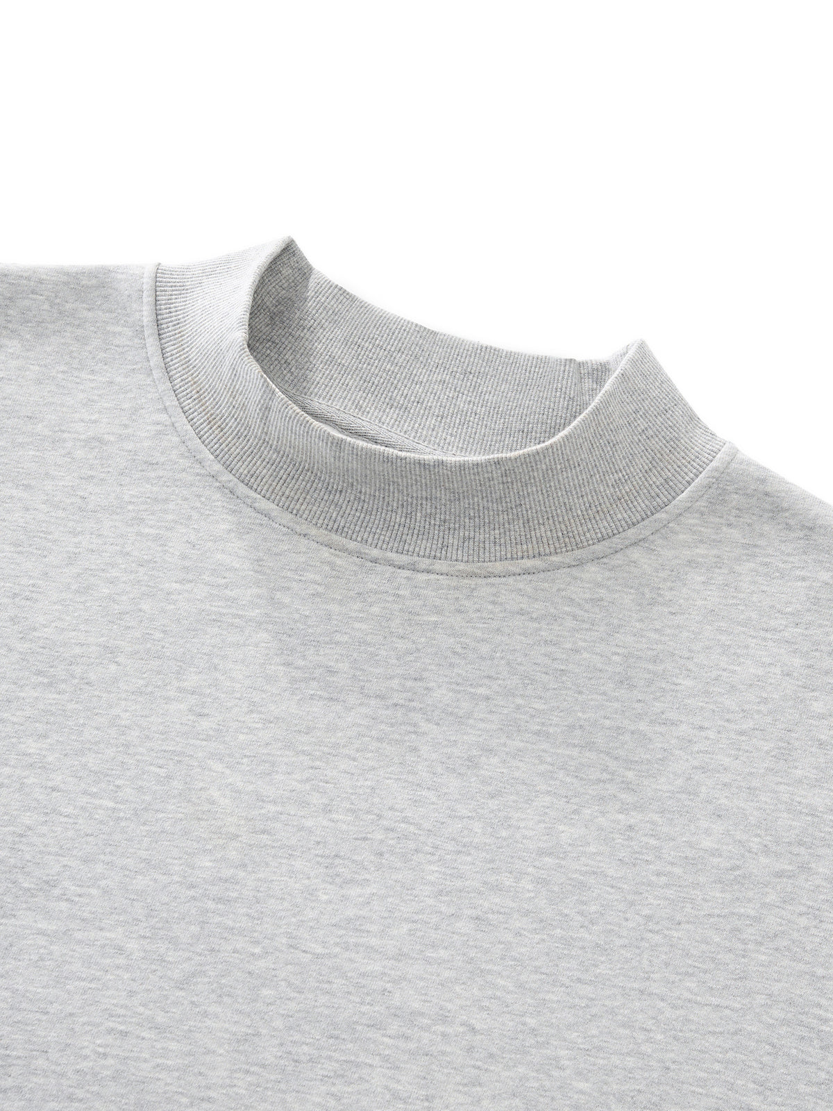 4 North- women’s Essential Fleece Mock-Neck Crew Sweatshirt