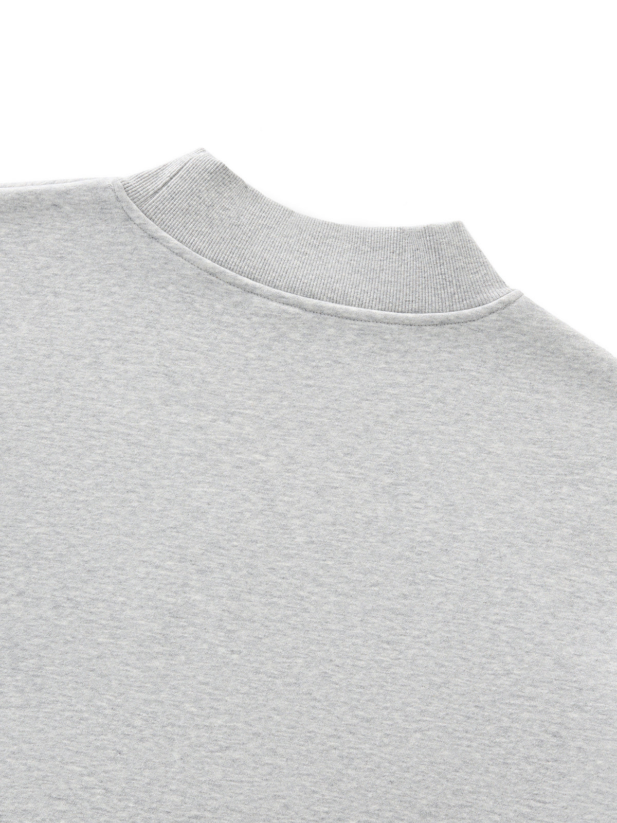 4 North- women’s Essential Fleece Mock-Neck Crew Sweatshirt